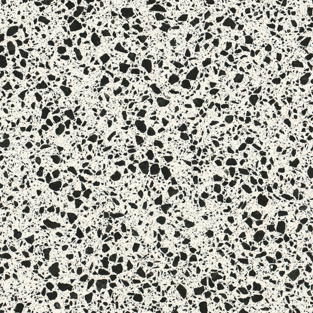 Taurus Terazzo White composiet keukenblad Technistone